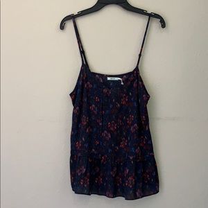 Spaghetti Strap pleated top